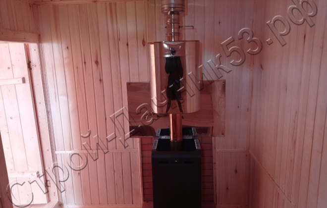 4 Брусовая баня Б-37, 4.5х10м, 45М², Московская область, Солнечногорский район, деревня Соколово (12)